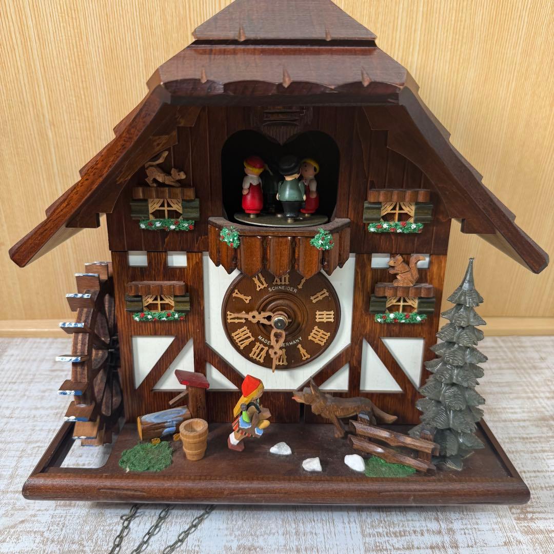 レア Schneider シュナイダー製 鳩時計 ドイツ - メルカリ