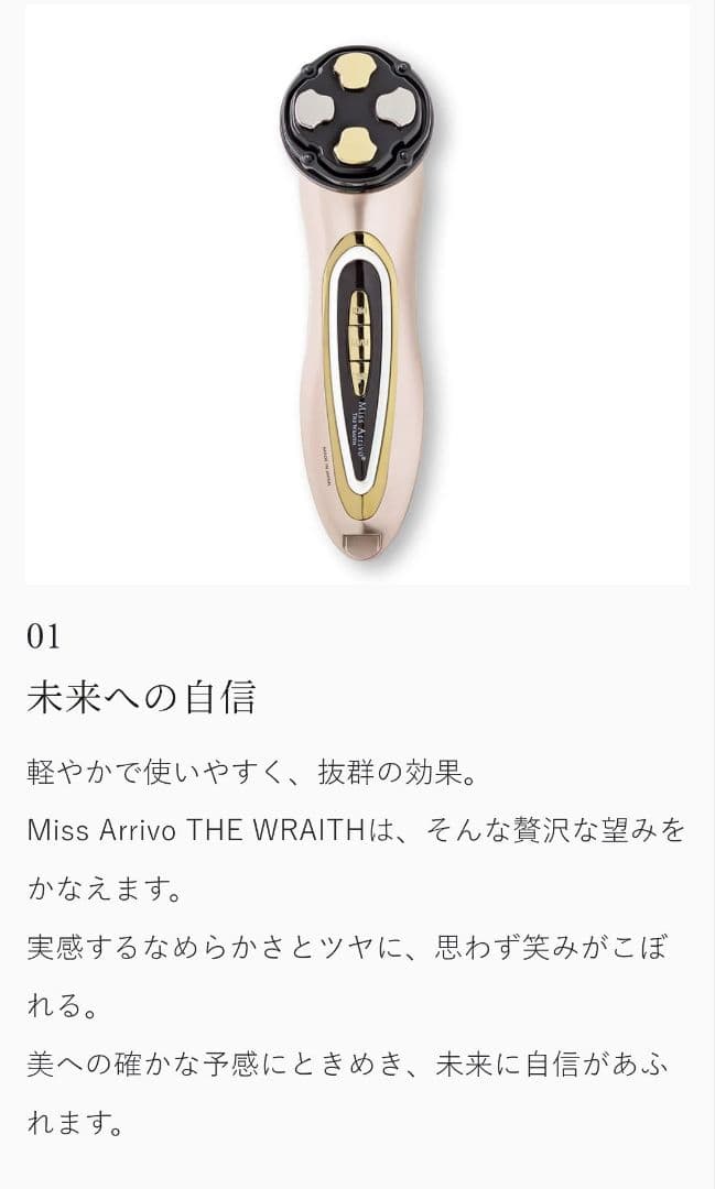 ミスアリーヴォ ザ・レイス　定価154000　公式HPで購入　フォクシー