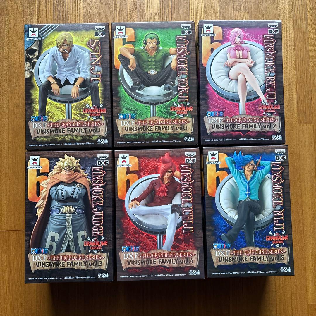 ワンピース Vinsmoke Family ヴィンスモークファミリー6体セット Amazon.co.jp: ワンピース DXF THE GRANDLINE SERIES VINSMOKE FAMILY
