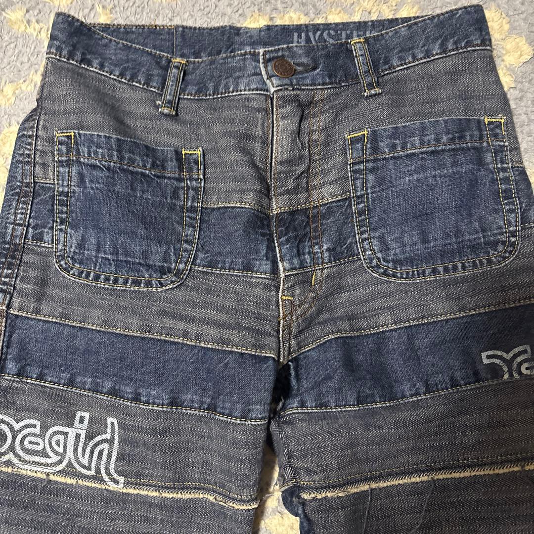 ヒステリックグラマー ☆エックスガールコラボ ウミヘビ♡ブーツカット