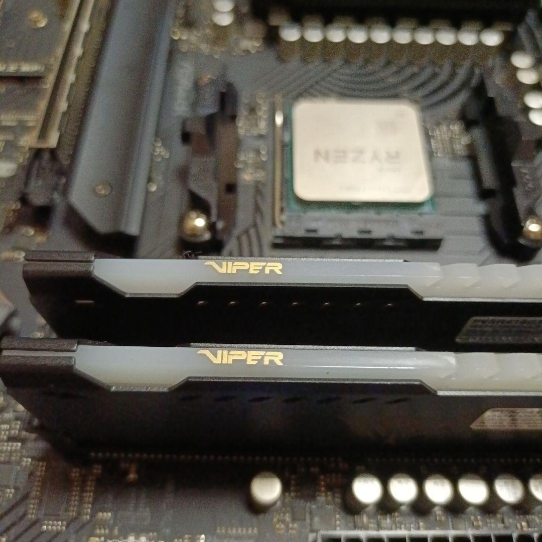 RYZEN9 5900x,B550 PG RIPTIDE,VIPER16GB×2