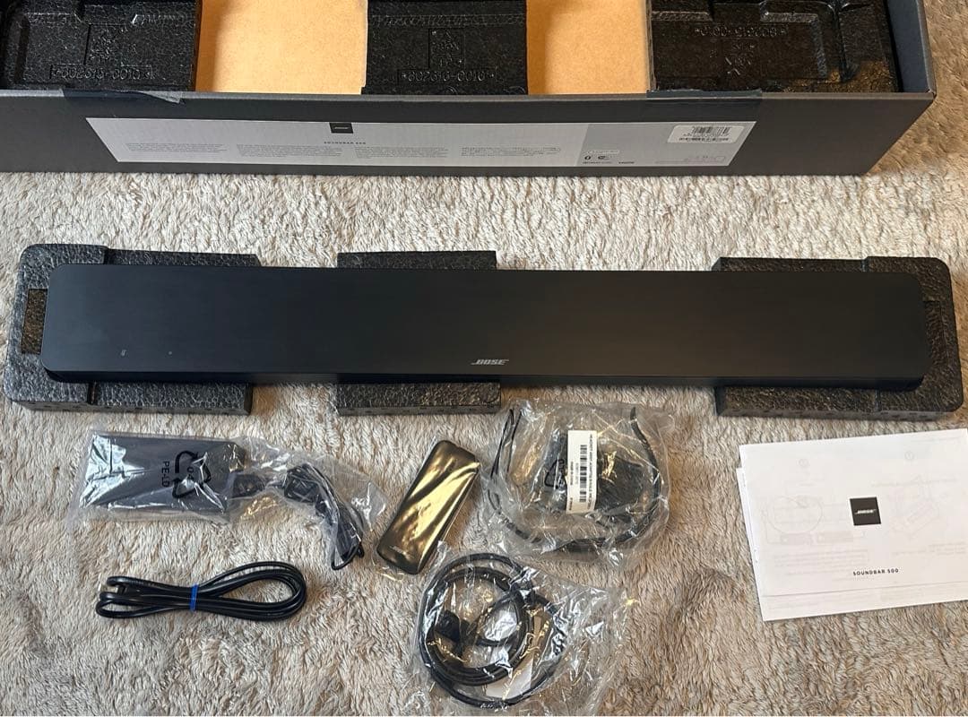 スピーカー・ウーファー Bose soundbar 500