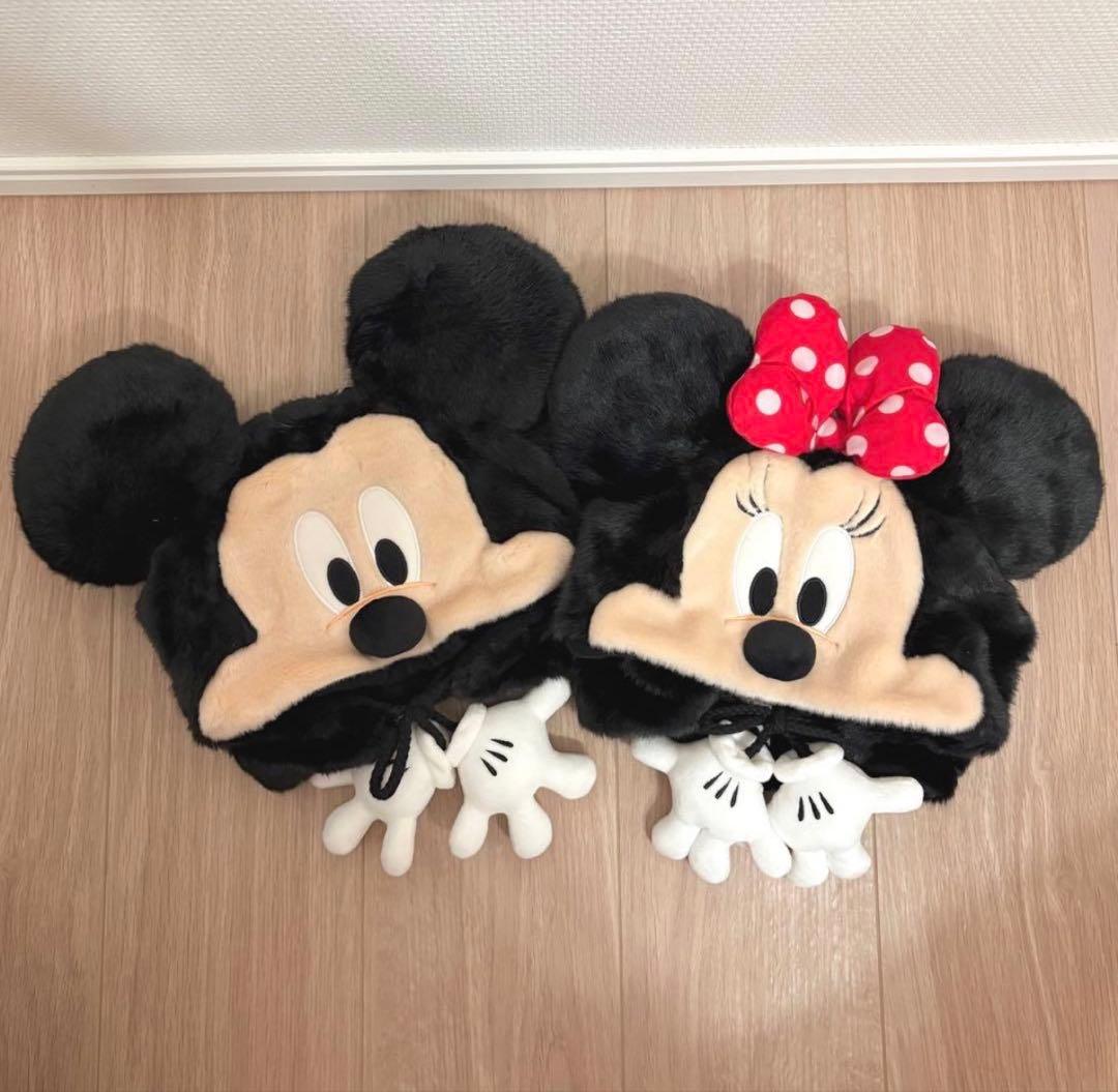 ディズニー ミッキー ミニー ファンキャップ 新品 未使用 タグ付