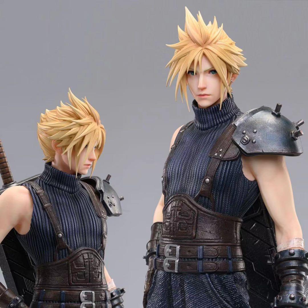 Fanart FF7R クラウド・ストライフ 1/3 ガレージキット スタチュー