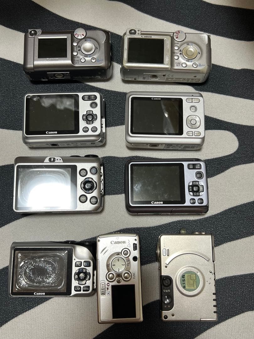 Canon キャノン　デジタルカメラ　9台　動作未確認　ジャンク　修理用