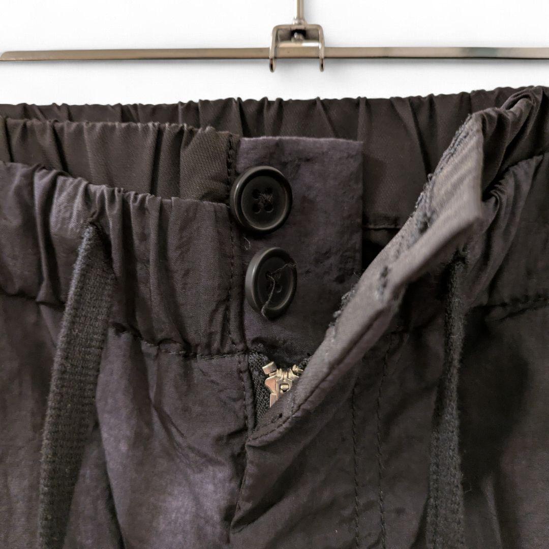 GRANCY】ボタンレイヤードデザインナイロンパンツ - メルカリ