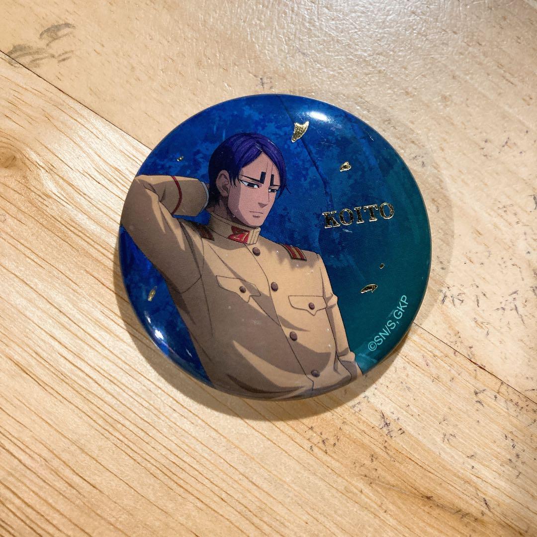 ゴールデンカムイ】鯉登少尉 夜雨 缶バッジ＆特典クリアカード PLAZA