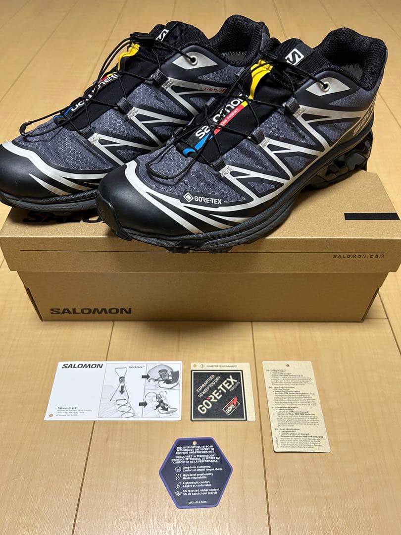 SalomonXT-6GORE-TEXBlack/Ebonylunarrock - メルカリ