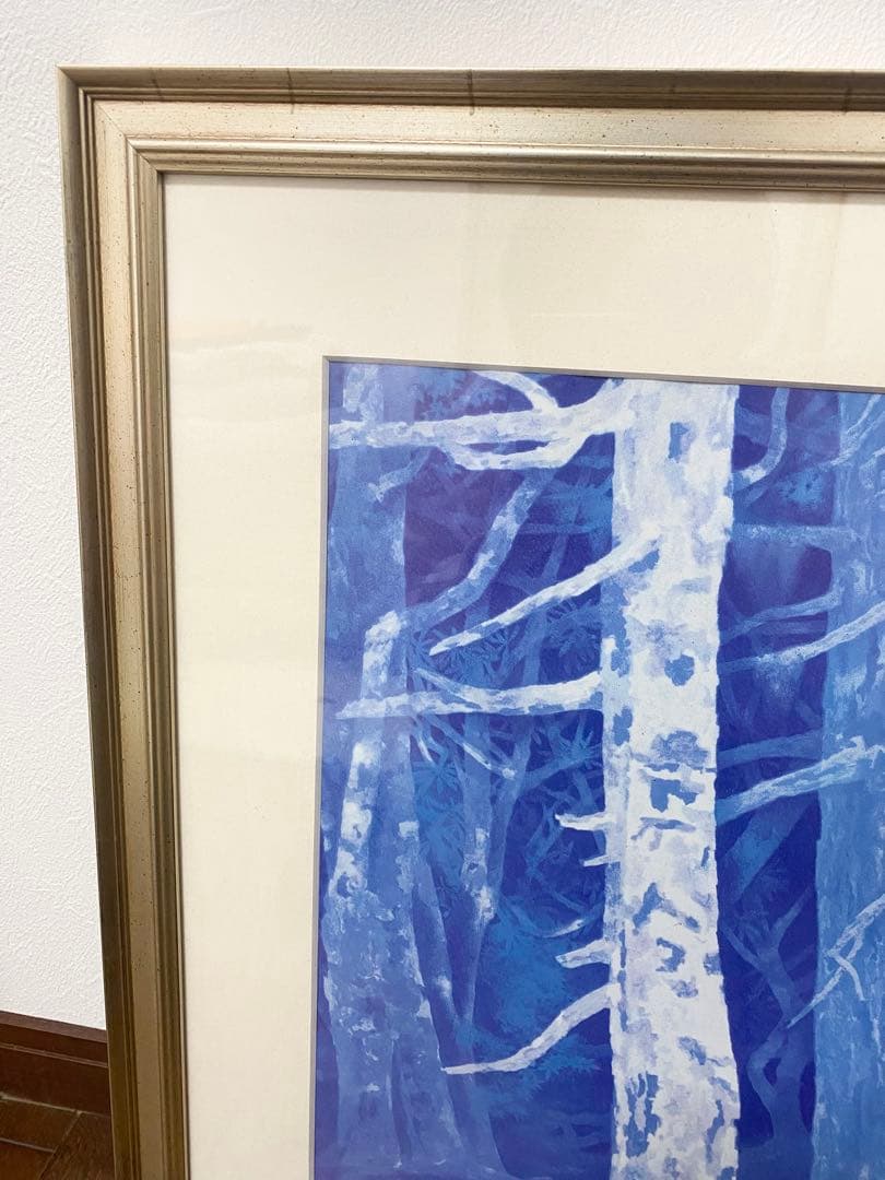 再値下げ = 東山魁夷「白馬の森」 - メルカリ