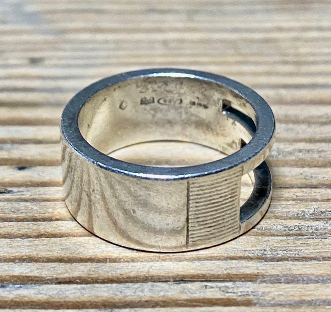 GUCCI グッチ シルバーリング 11号 6.97g - メルカリ