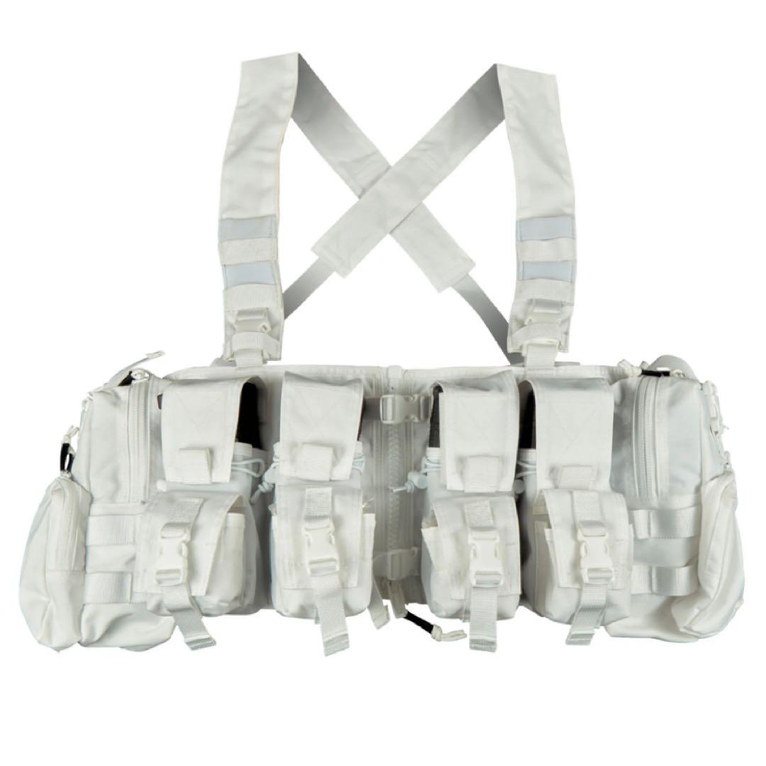 Platatac CAF Mod フロントスプリット チェストリグ ホワイト Platatac CAF Mod フロントスプリット チェストリグ ホワイト-販売 限定