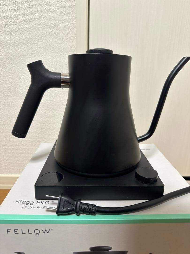 fellow フェロー　ケトル　Stagg EKG 電気ケトル　ブラック　黒 Fellow Stagg EKG 電気ケトル