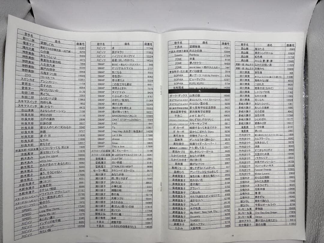 カラオケ 1番 Aカートリッジ A レア 夢グループ 追加曲 3000曲 限定