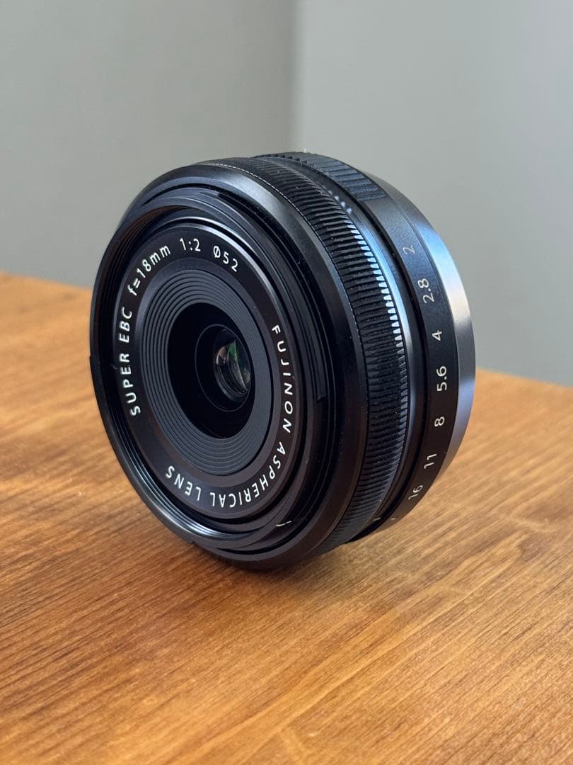 FUJIFILM FUJINON XF 18mm F2 Rレンズ