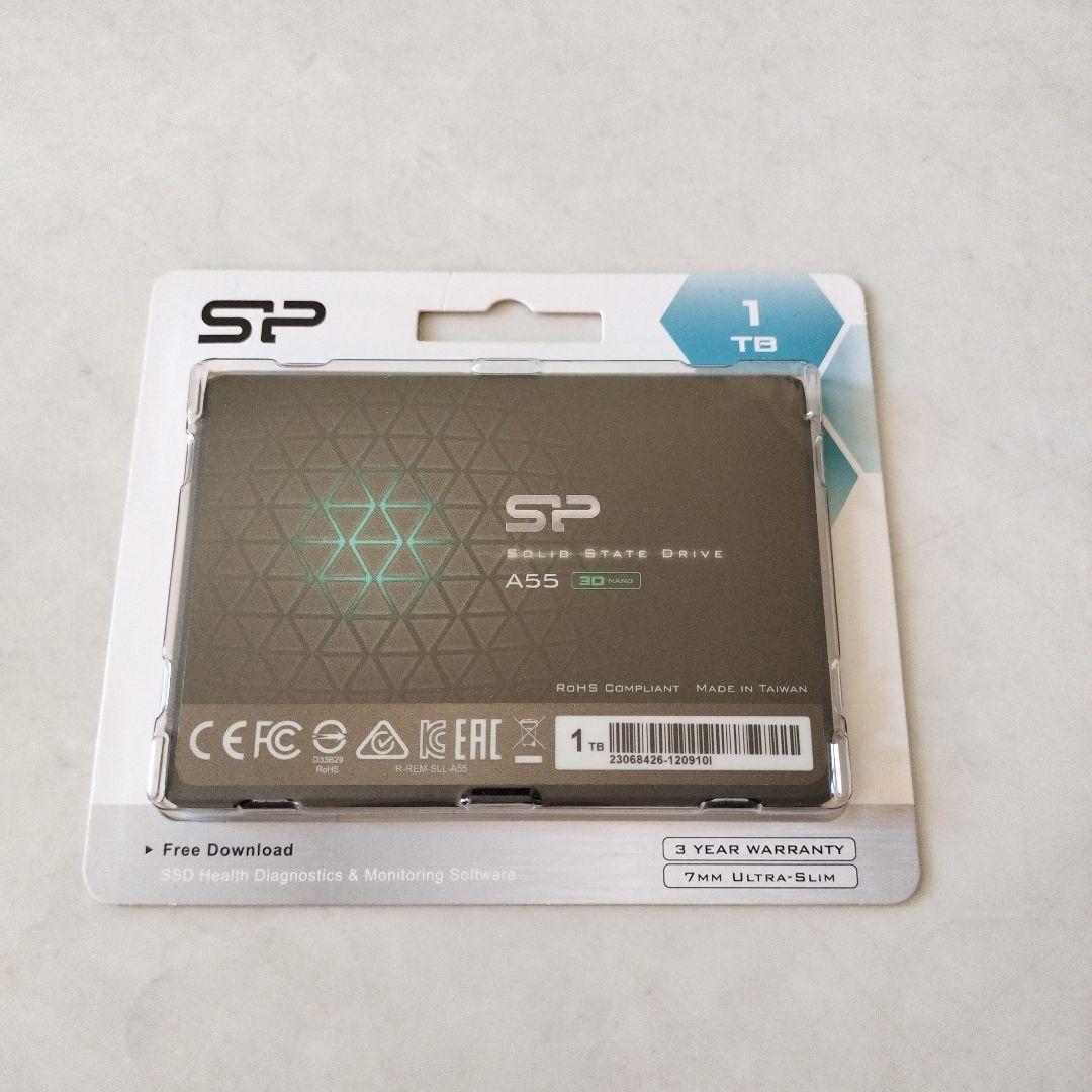 【新品未開封】SP A55 1TB 2.5インチSSD Amazon.com: SP 1TB SSD 3D NAND A55 SLC Cache Performance Boost