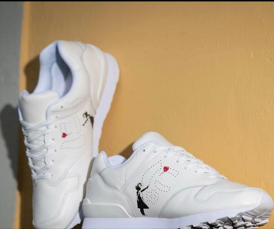 SANGACIO にゅ～ず 『PURE WHITE』スニーカー 25.5cm - メルカリ