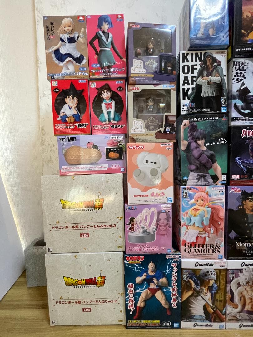 未開封/被りなし ジャンプ系作品メイン プライズ フィギュア 27点