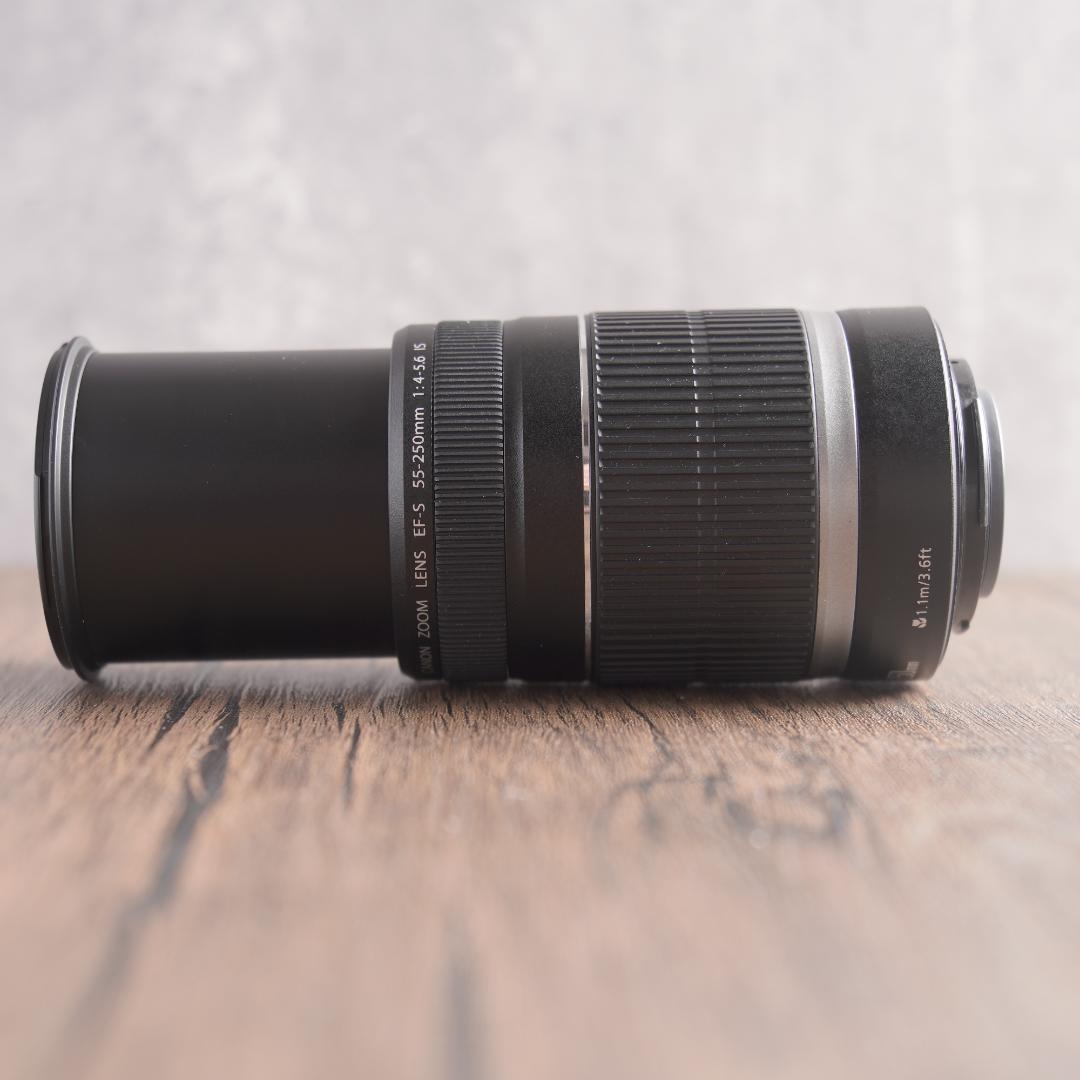 ✨美品の望遠レンズ✨Canon EF-S 55-250mm IS　146-2