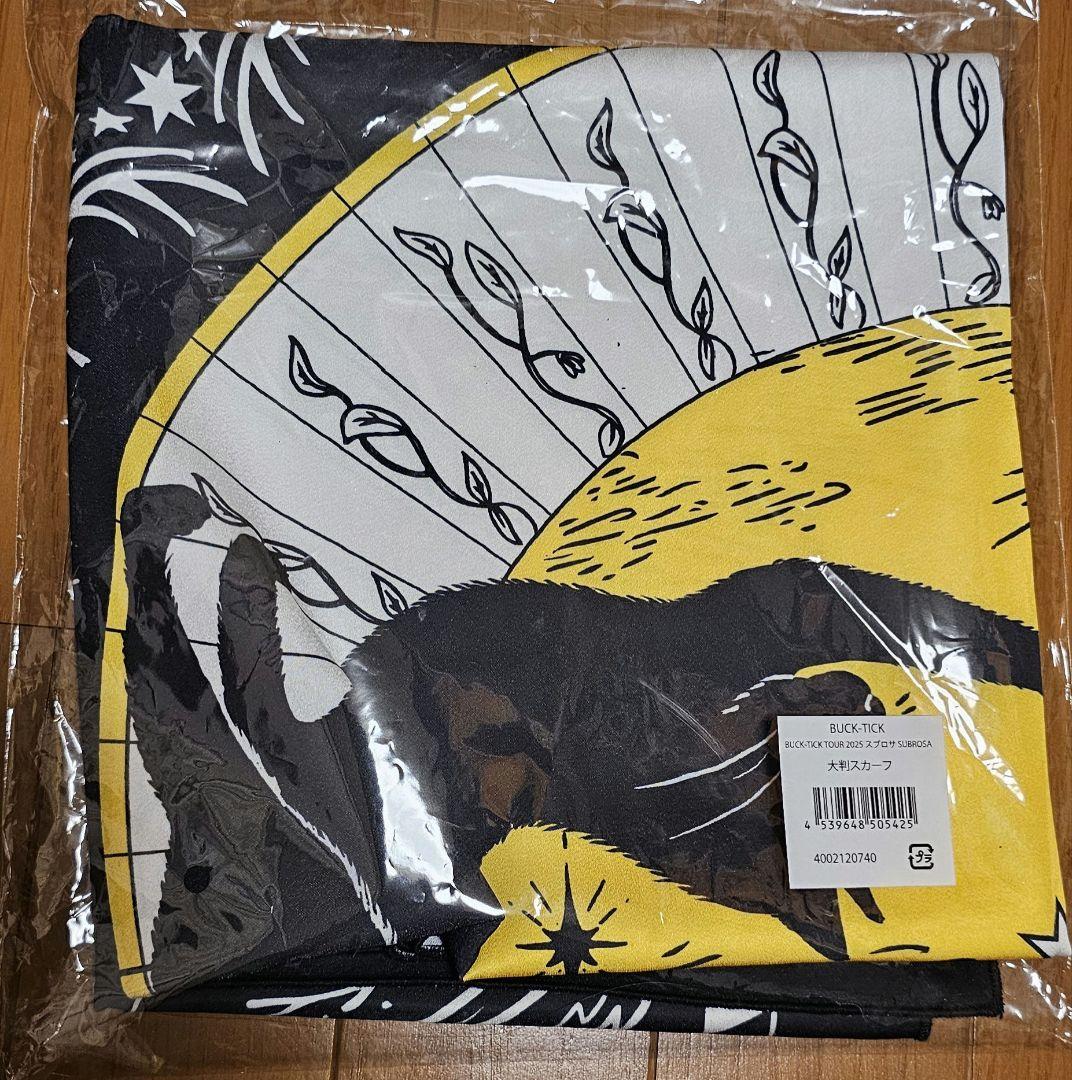 大判スカーフ BUCK∞TICK TOUR 2025 スブロサ SUBROSA - メルカリ