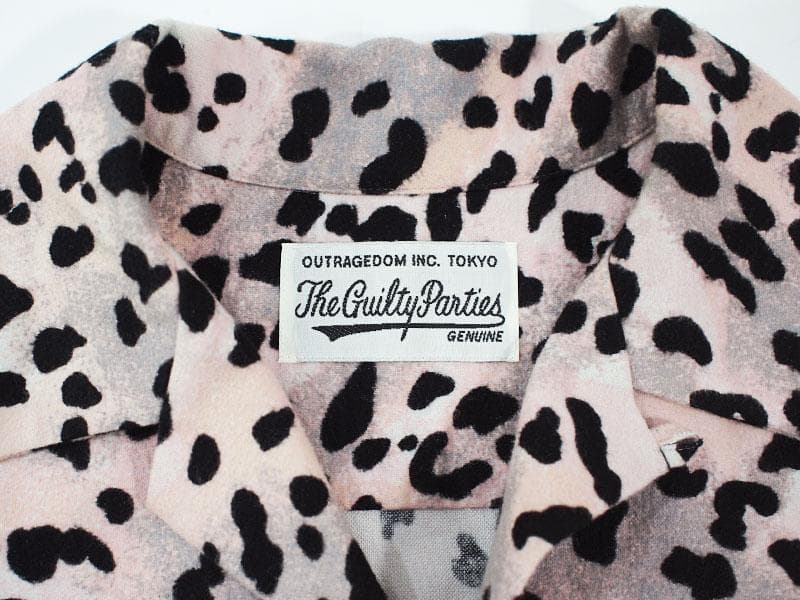 美品 WACKO MARIA LEOPARD レオパード フランネル シャツ