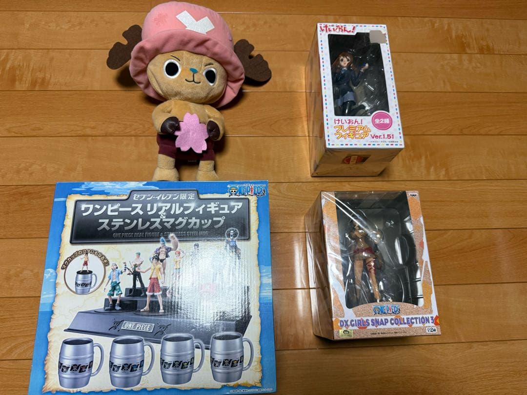 ワンピース フィギュア ステンレスマグカップ けいおんセット ワンピース リアルフィギュア ステンレス マグカップ One Piece Real