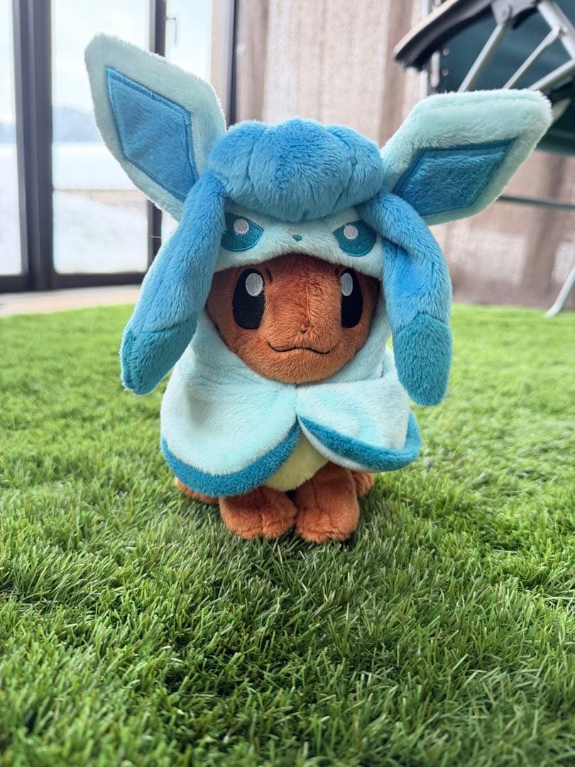 全てタグ付】ポケセン限定レア3体セット（イーブイ・カプコケコ