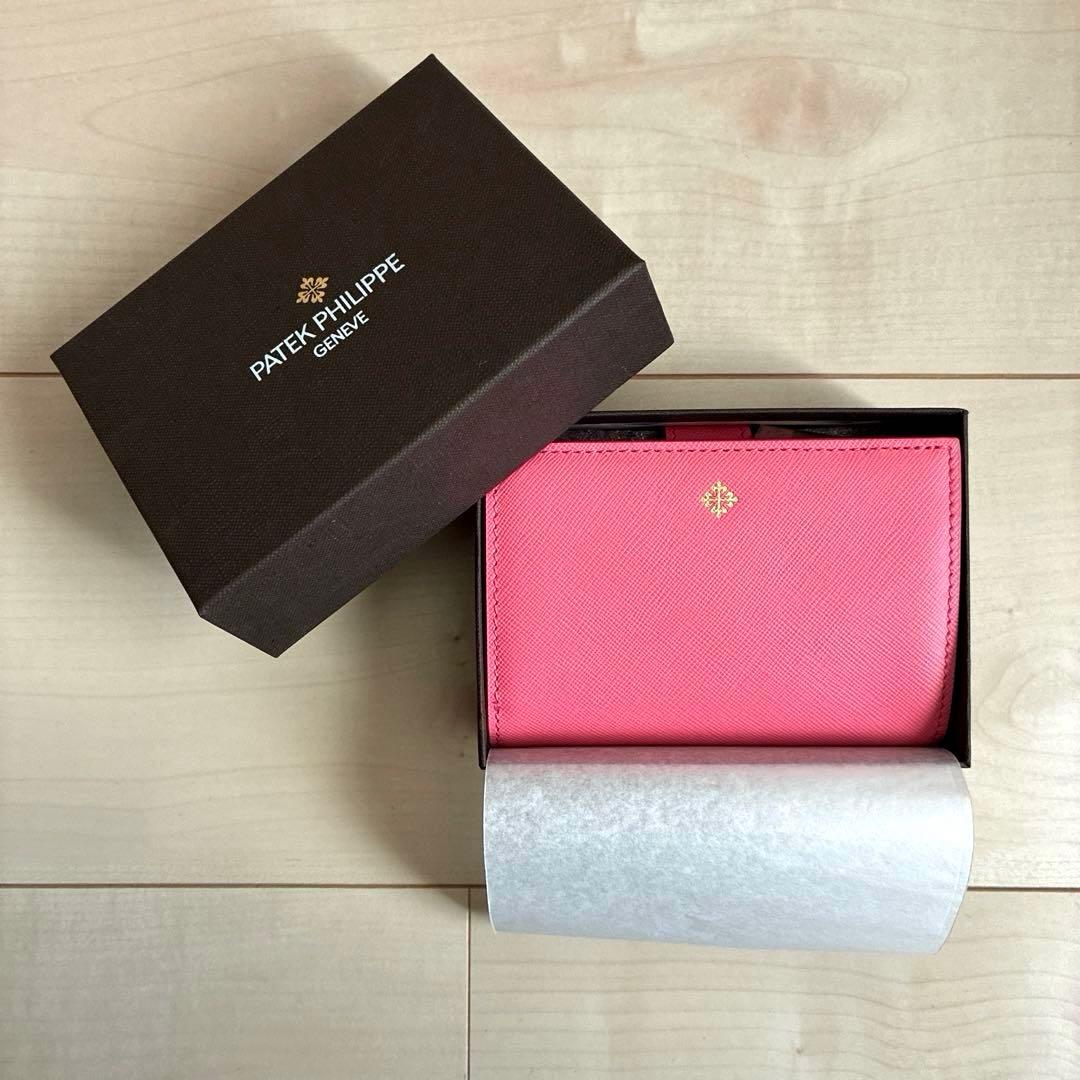 新品未使用　パテックフィリップ　財布　二つ折り　ピンク　ギフト　プレゼント 2026年最新】財布 パテックフィリップの人気アイテム - メルカリ