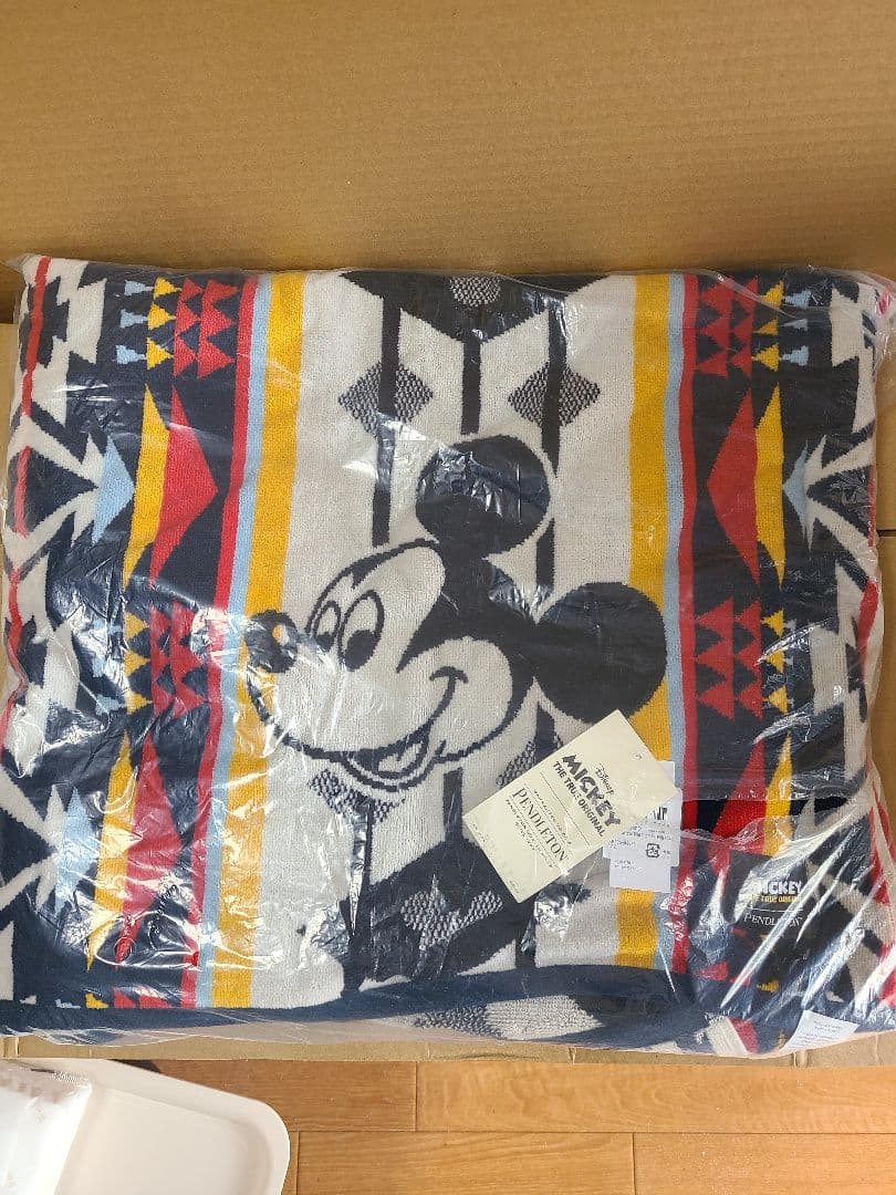 新品】レア PENDLETON ミッキーマウス ブランケット 90周年 A＆F