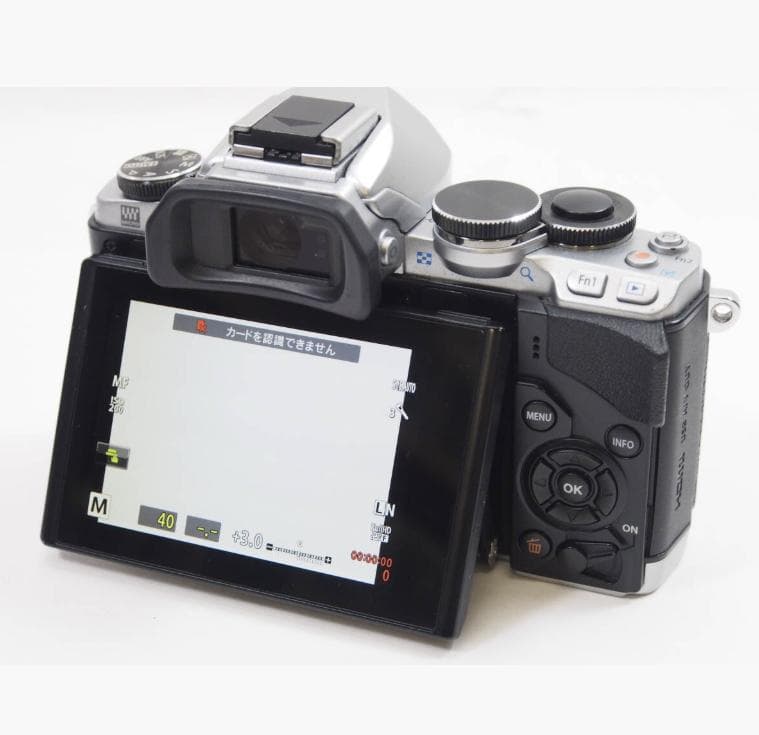 【美品】オリンパス Olympus OM-D E-M10 シルバー ボディ