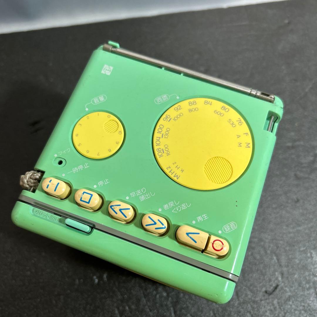 希少 昭和レトロ National RX-90 コロカセ ミントグリーン