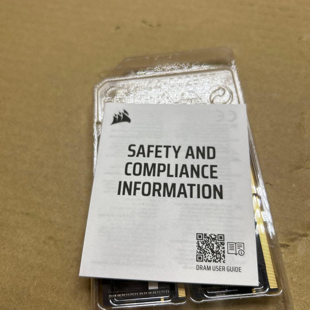 ジャンク　CORSAIR DDR5-4800MHz VENGEANCE 64GB