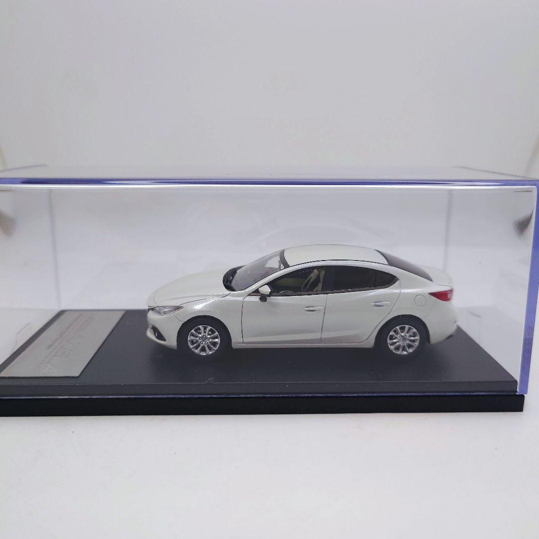 《MAZDAアクセラ》メーカー特注1/43【超レアカラー】新品パールホワイト
