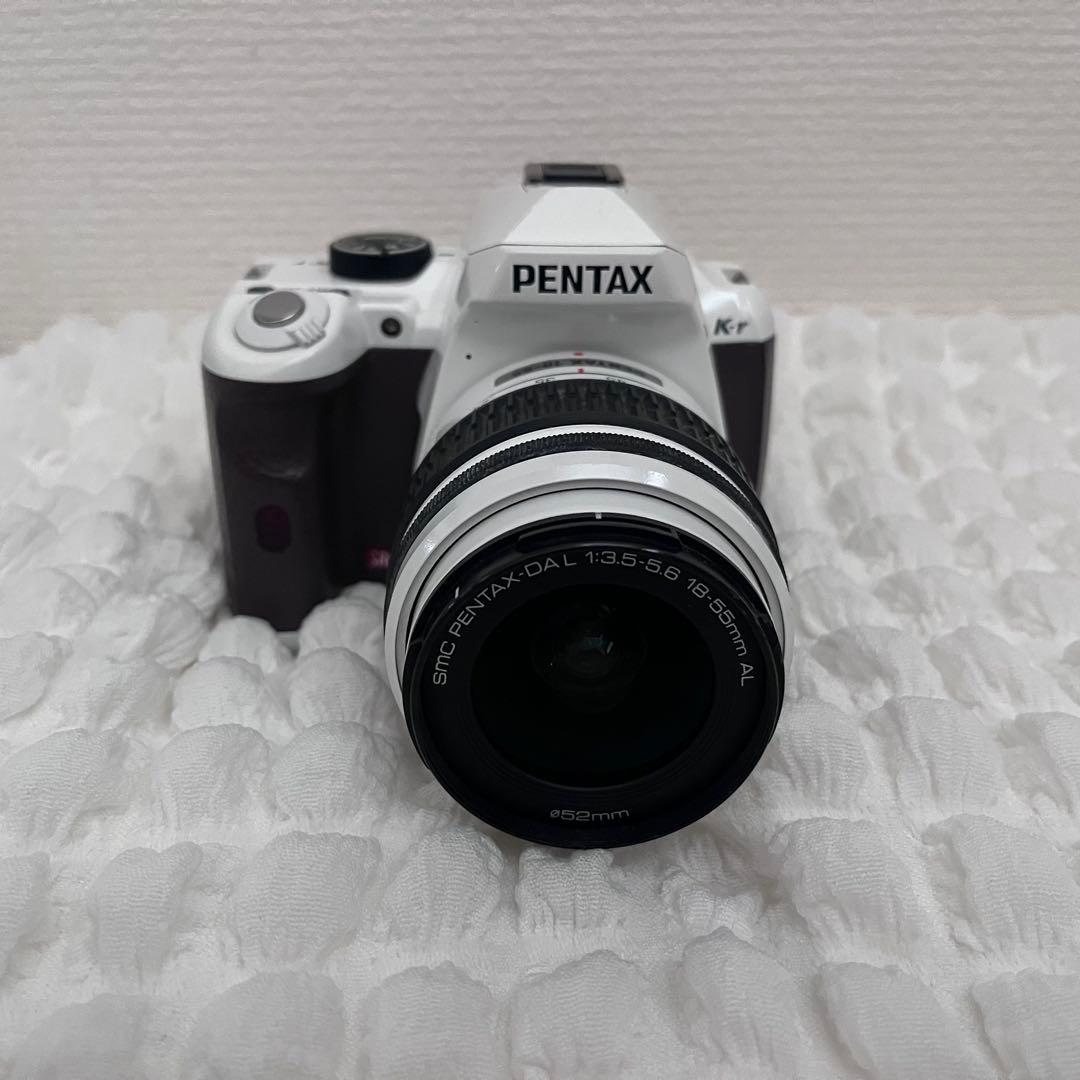 PENTAX k-r　ブラウン×ホワイト