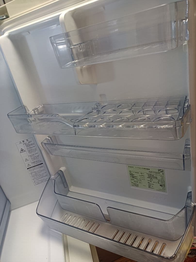 AQUA 冷蔵庫 AQR-27G2(W) 272L 2018年製