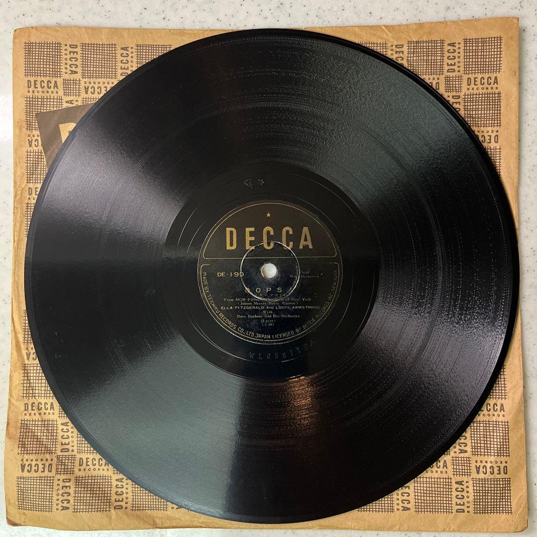 最希少‼︎! エラ ＆ ルイ デュエット‼︎!78rpm SP盤 蓄音機 - メルカリ