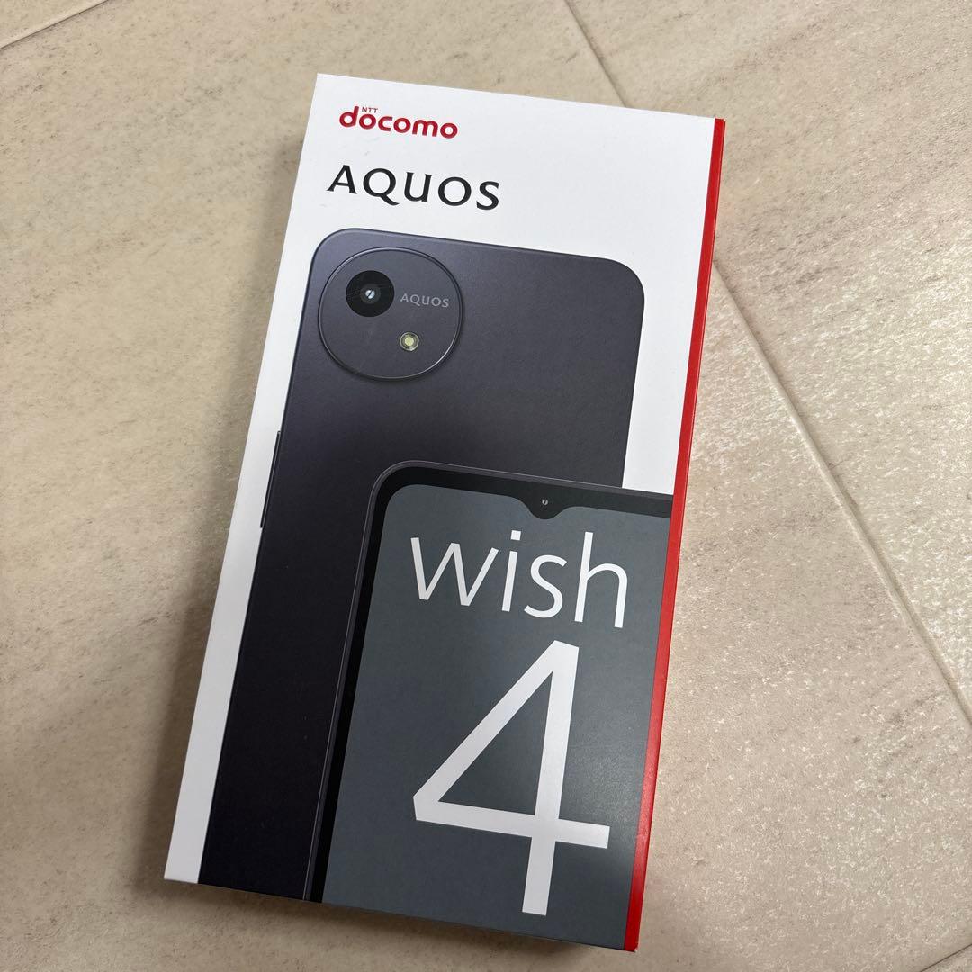【美品】 docomo AQUOS wish 4 本体 AQUOS wish SHARP シャープ wish4 [docomo版] 【中古(未使用品