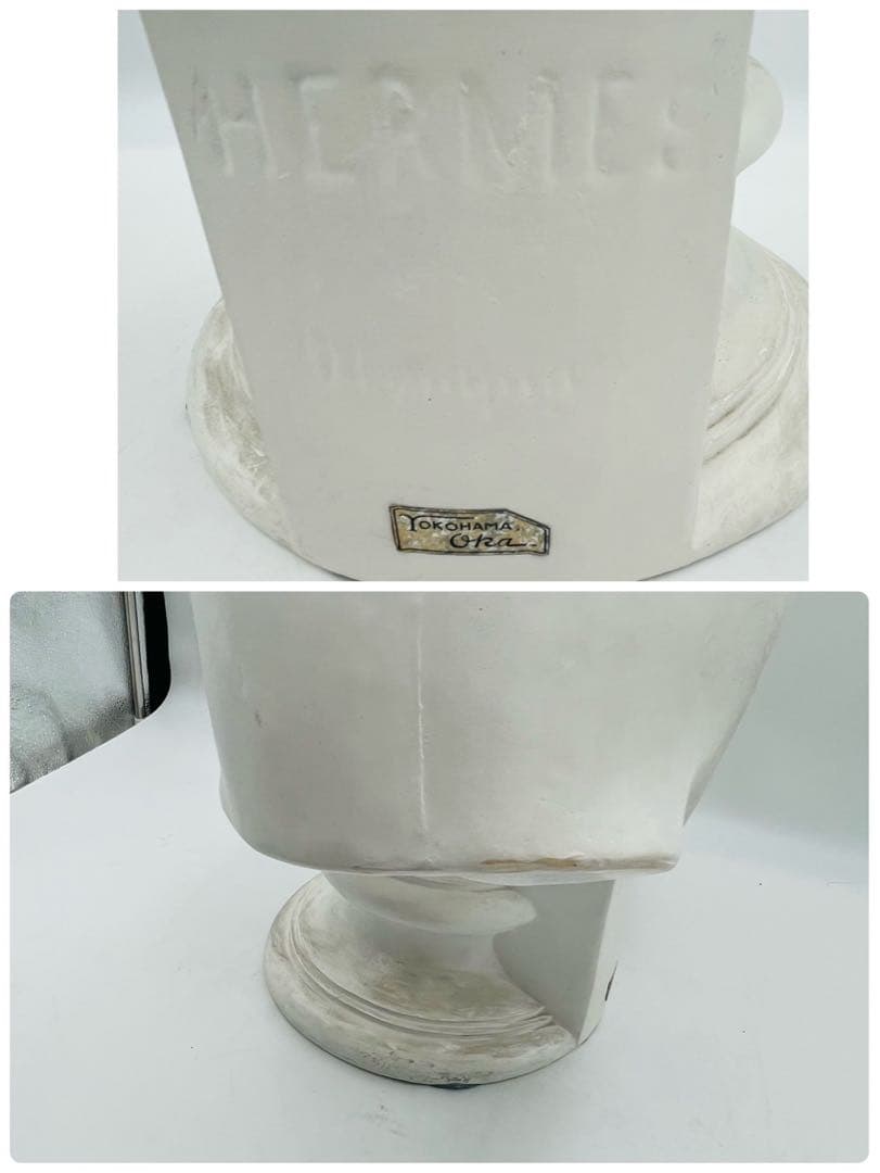 良品】 ヘルメス 石膏像 Yokohama Oka 製 高さ約80㎝ - メルカリ