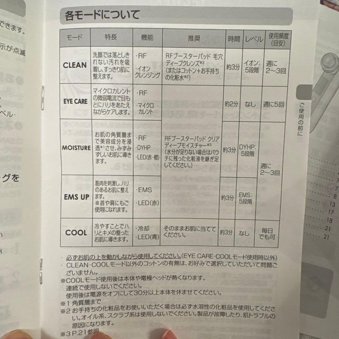 美品 YA-MAN 美顔器 M20 ブラック