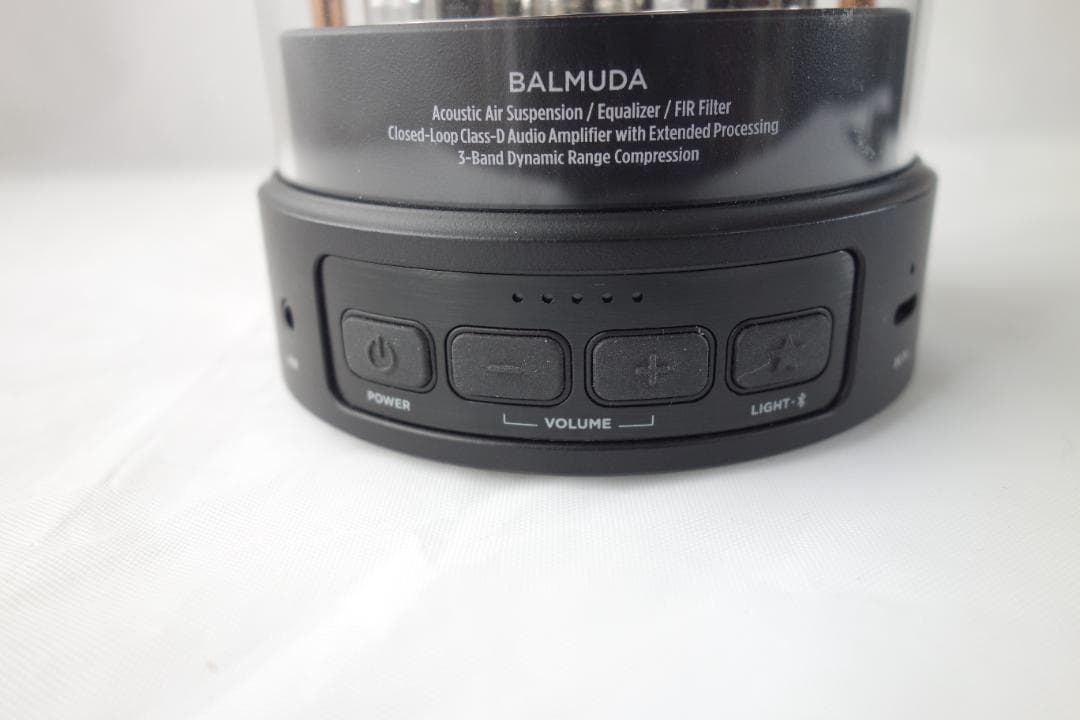 美品【BALMUDA】The Speaker M01A-BK スピーカー