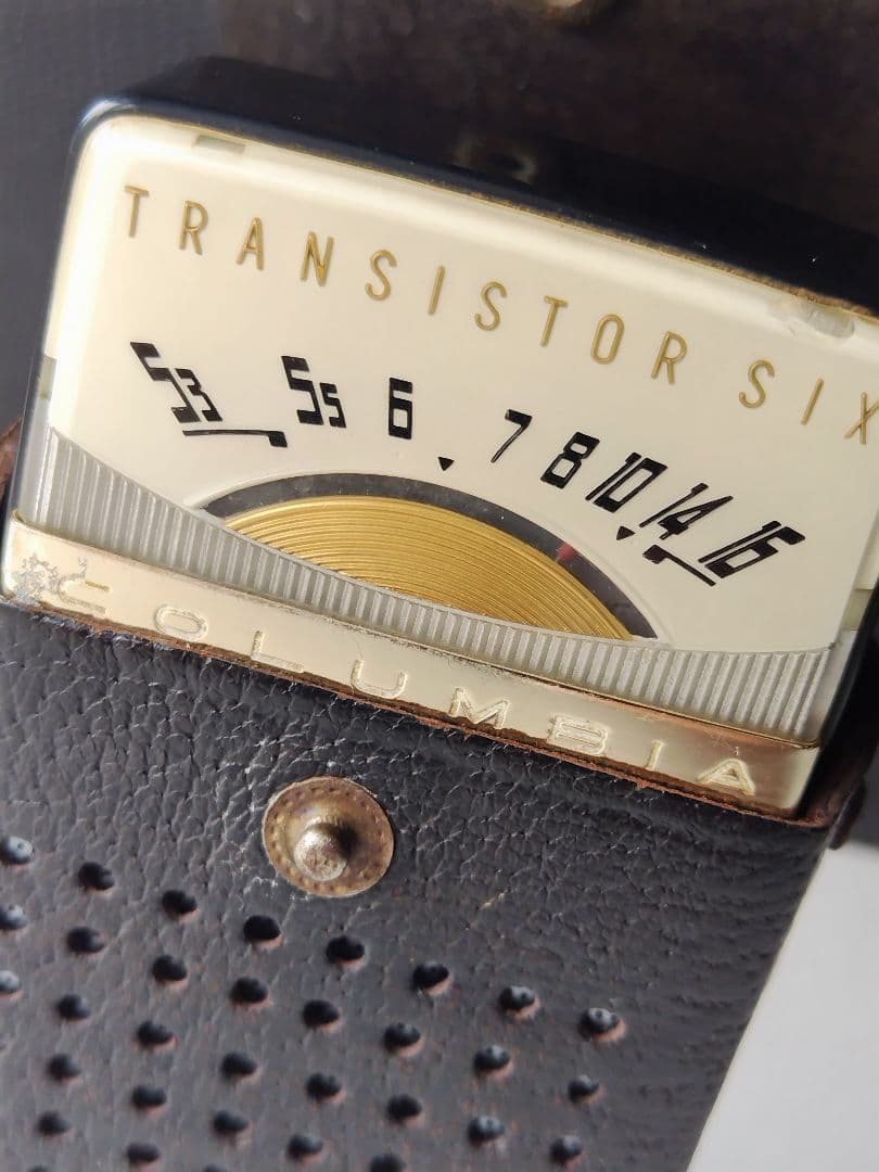 トランジスタラジオ　コロムビア製6石ラジオ　ヴィンテージ品