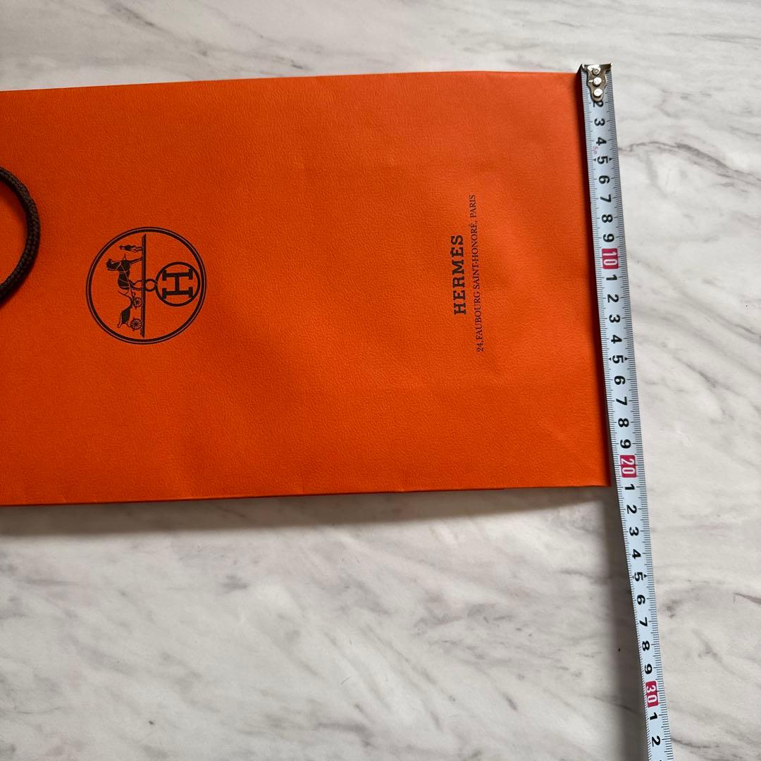 742 エルメス ネクタイ ラッピング HERMES ギフトボックス リボン 袋