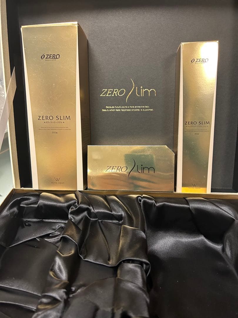 【新品未使用】 ZERO SLIM 美顔器セット ボディジェルフェイスローション