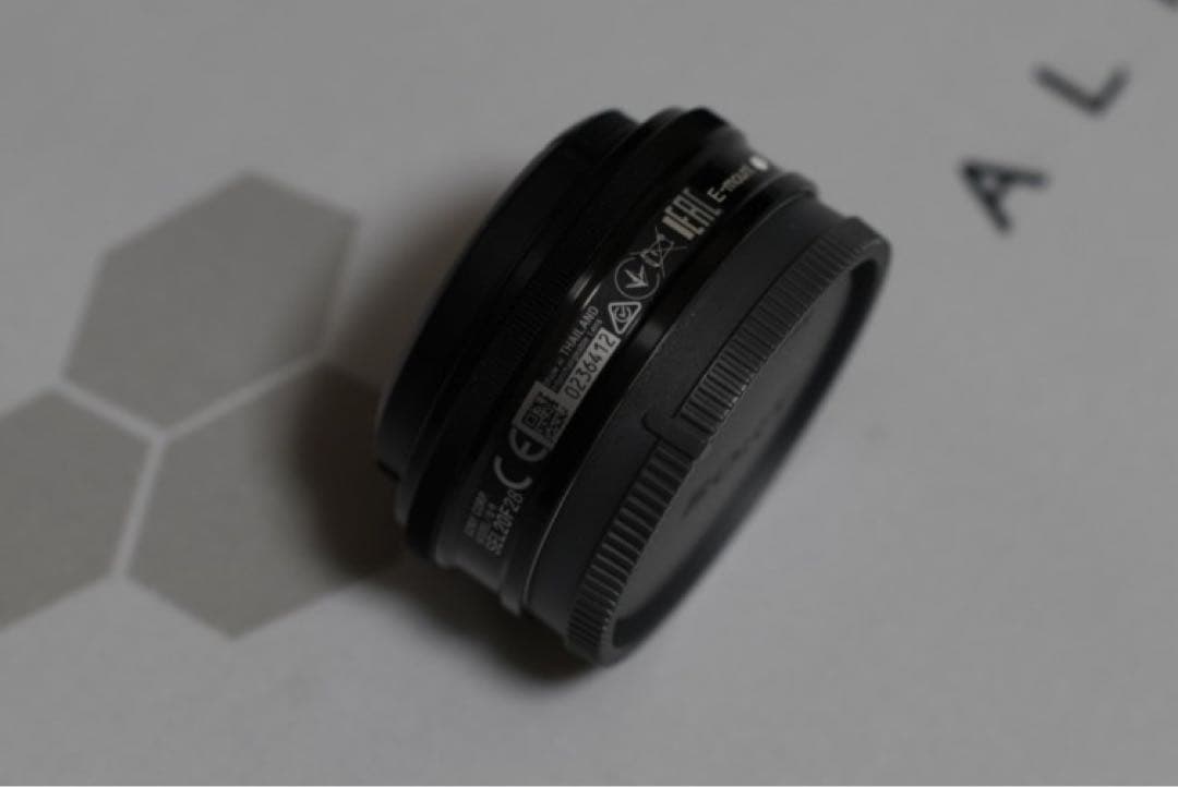 SONY 単焦点レンズ E 20mm F2.8