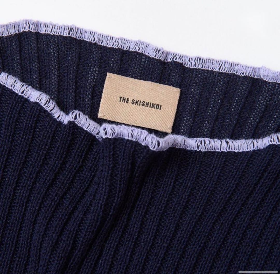 新品 THE SHISHIKUI シシクイ Ccc ネイビー カシミアニット - メルカリ