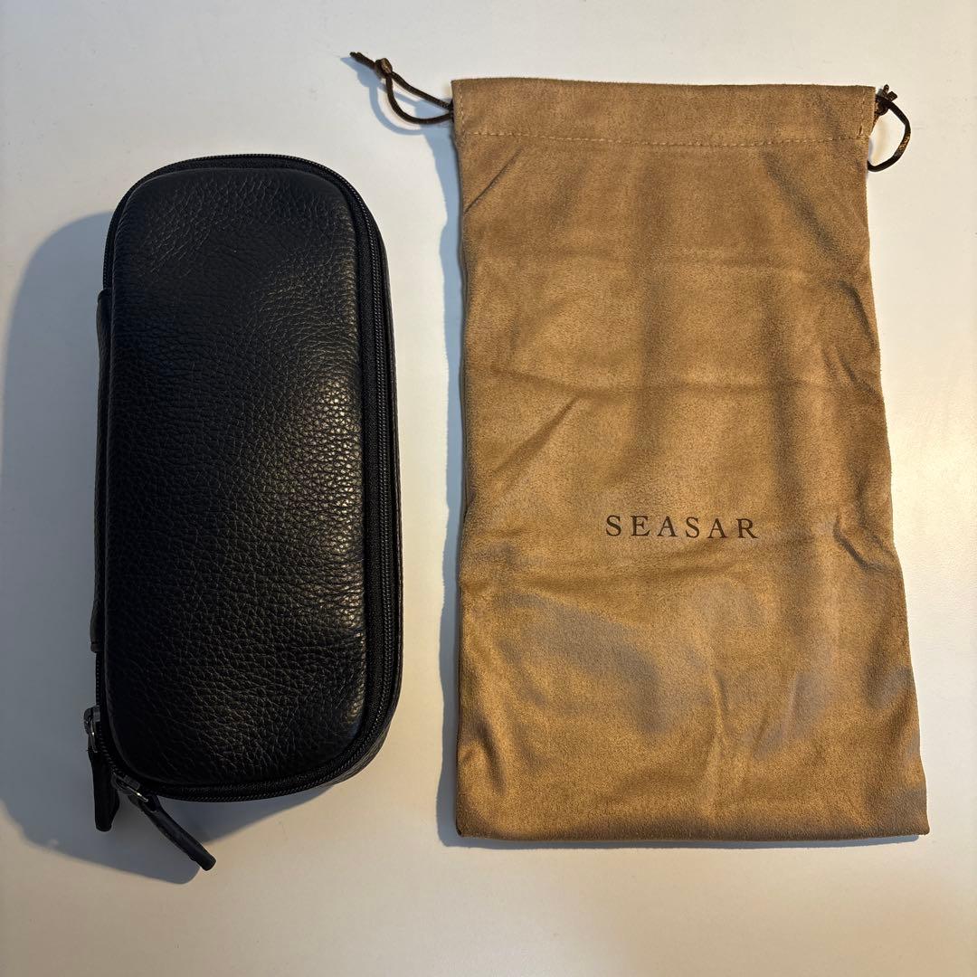SEASAR OctFold ペンケース エンボスレザー - メルカリ