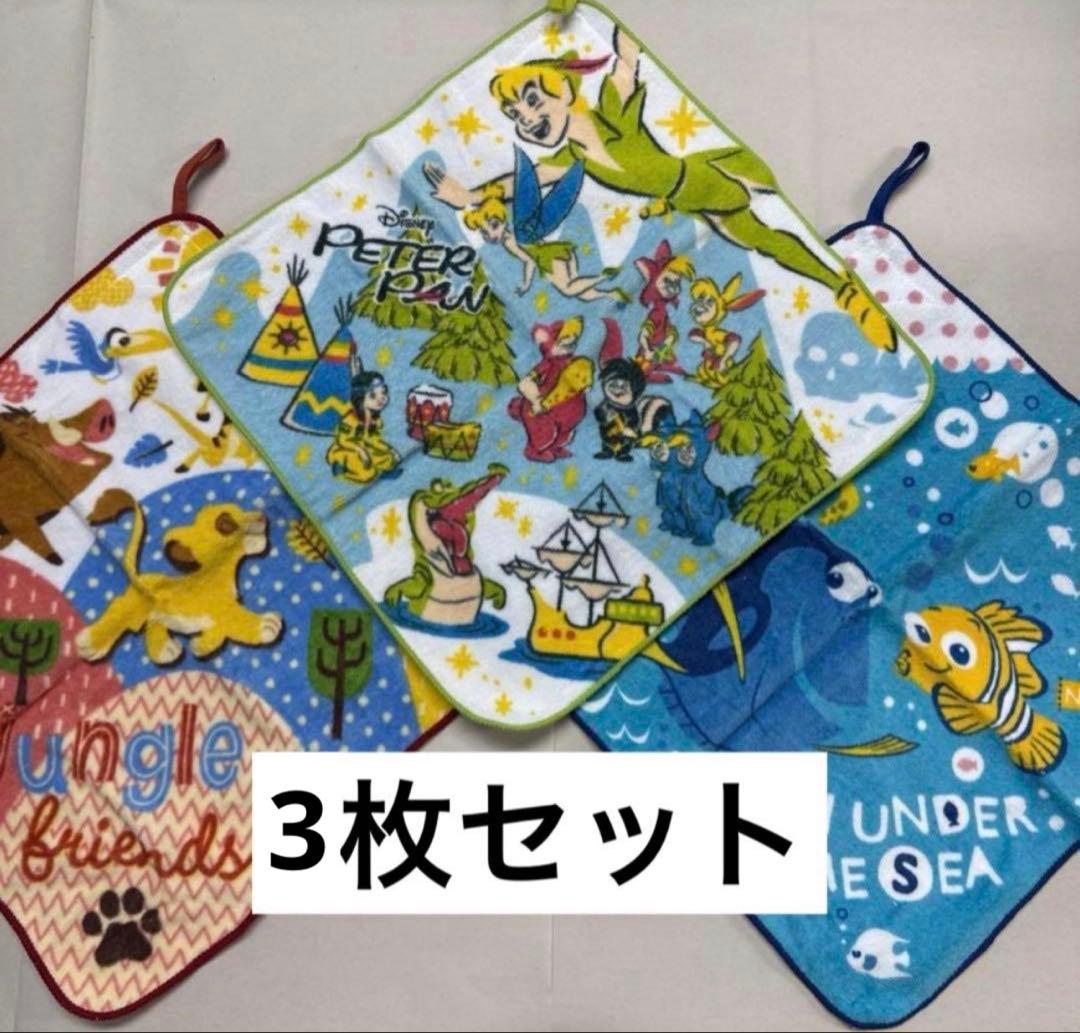 入園準備 ディズニー ループ付きタオル 3枚セット コストコ - メルカリ