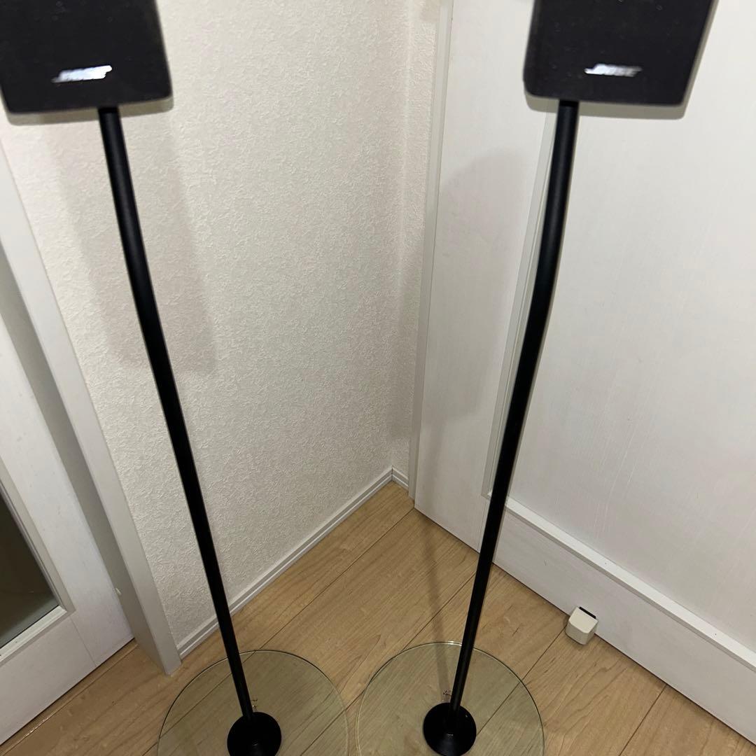 希少　動作ok BOSE サテライトスピーカー 2本クリスタルスタンド付き