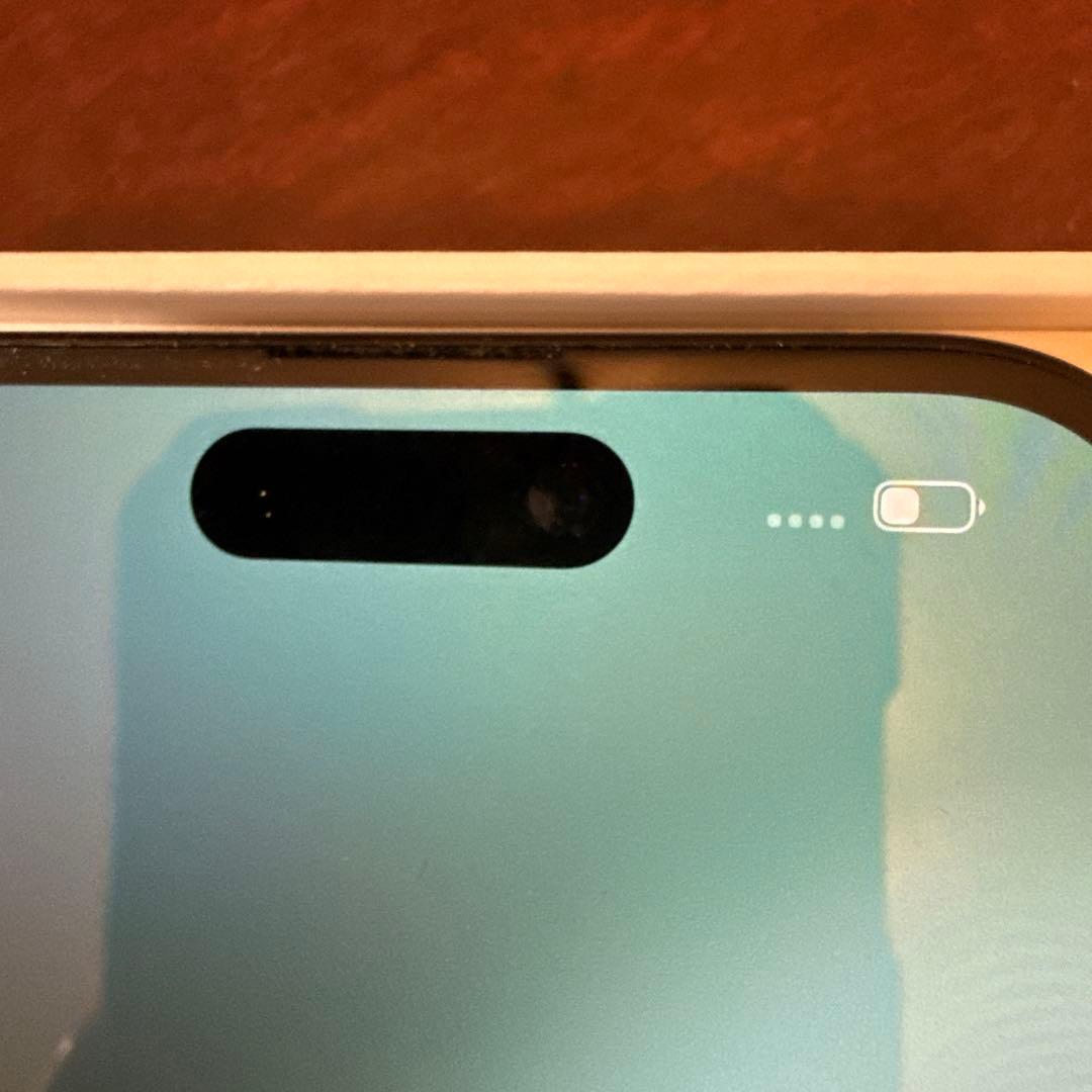 【美品】iPhone 15 Pro 256GB ブラックチタニウム