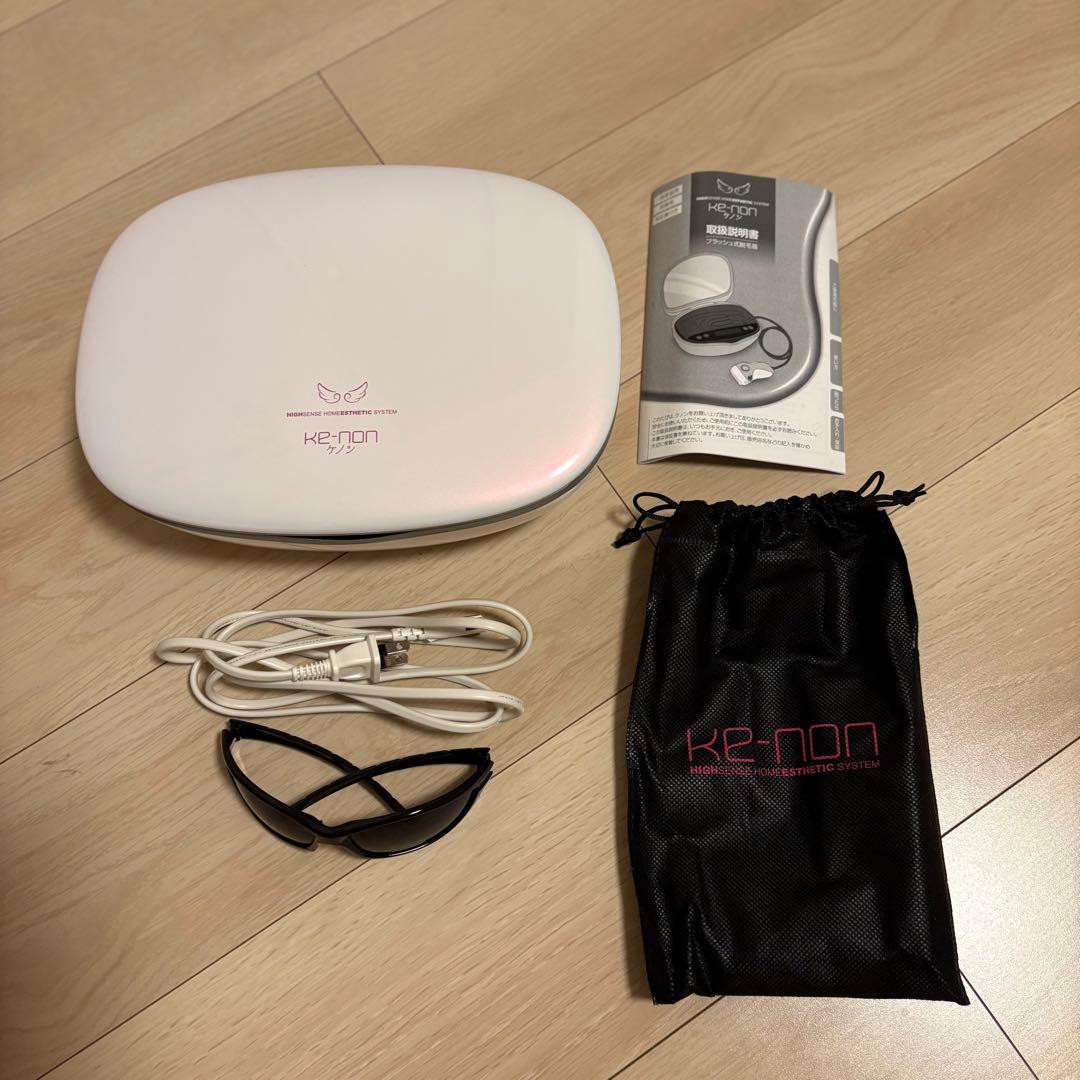 ケノン Ver7.2 プレミアムカートリッジ スキンカートリッジ 眉毛器具付き ケノン ver7.2 眉毛脱毛器付き ケノン（ke-non） 【美品】ケノン Ver