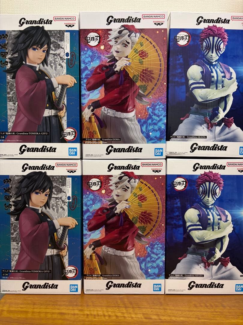 鬼滅の刃 Grandista童磨、猗窩座、冨岡義勇6個セット - メルカリ